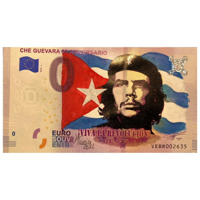 Espanha: Che Guevara (pintada por Manuel Teixeira)