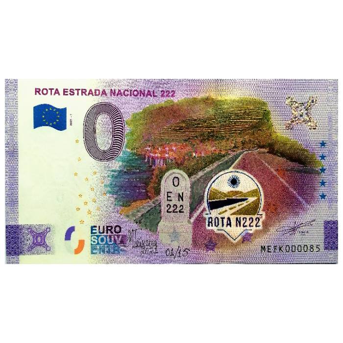 Rota Estrada Nacional 222 MEFK 2021-1 (pintada por Manuel Teixeira)