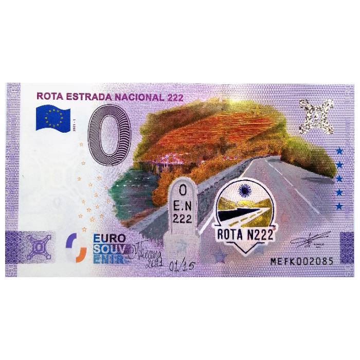 Rota Estrada Nacional 222 MEFK 2021-1 ANNIVERSARY (pintada por Manuel Teixeira)