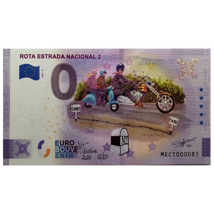 Rota Estrada Nacional 2 MECT 2021-2 (pintada por Manuel Teixeira)