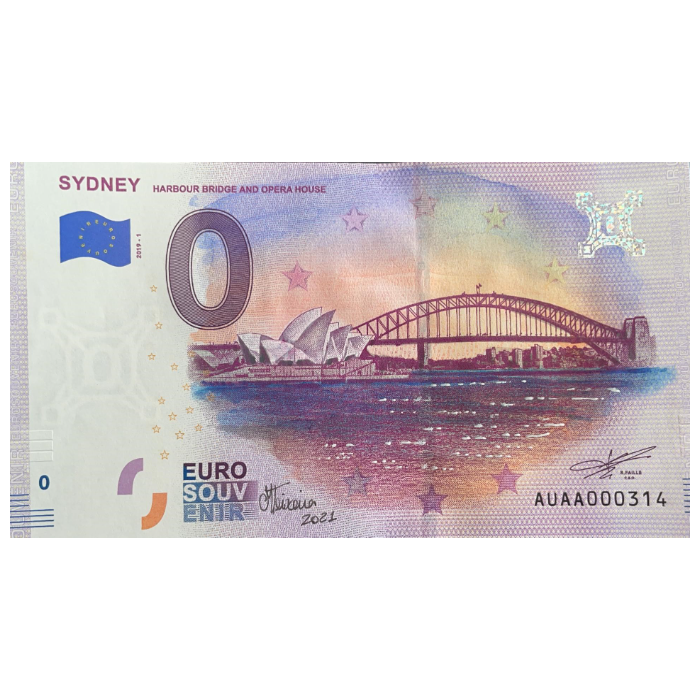 Austrália: Sydney Harbour Bridge and Opera House 2019-1 (pintada por Manuel Teixeira)