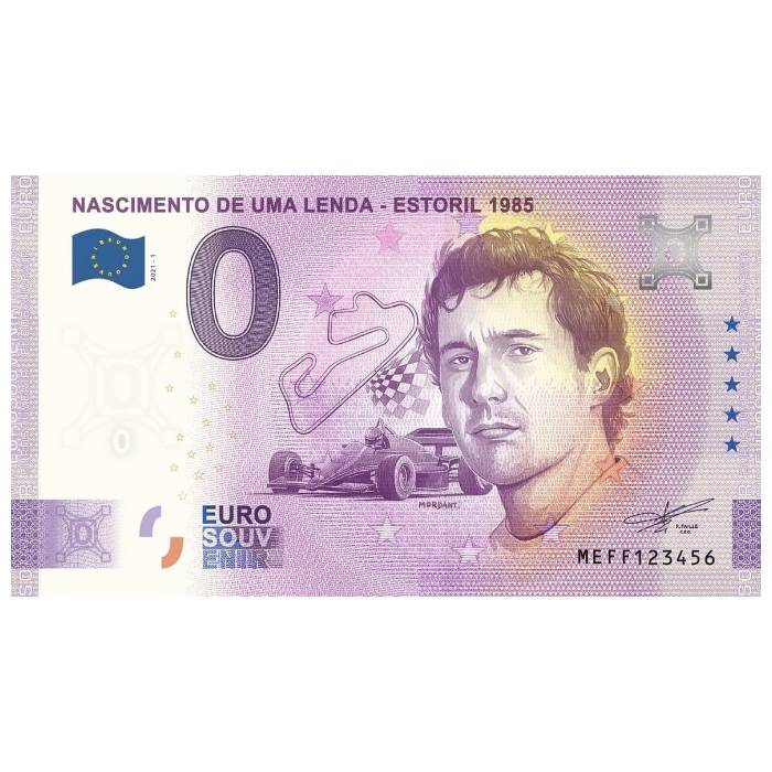 Nascimento de uma Lenda - Estoril 1985  (Ayrton Senna) MEFF 2021-1 ANNIVERSARY