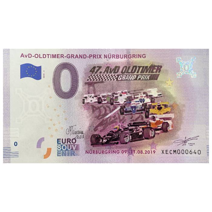 Alemanha: AvD-Oldtimer-Grand-Prix Nürburgring 2019-2 (pintada por Manuel Teixeira)