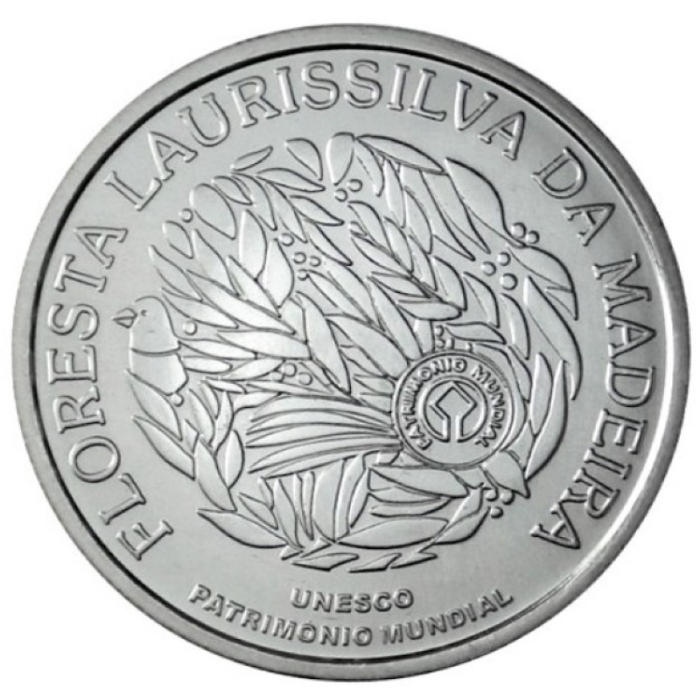 5€ 2007 Floresta Laurissilva da Madeira PRATA