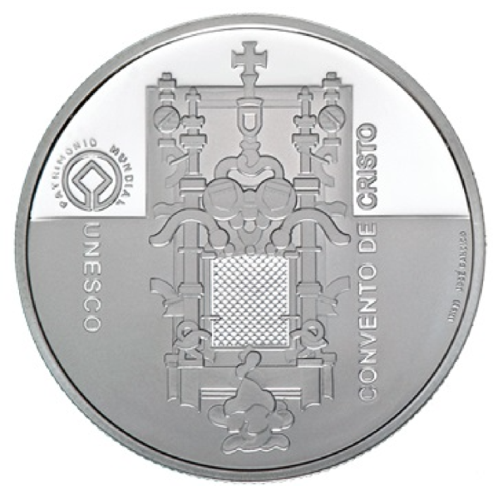 5€ 2004 Convento de Cristo em Tomar PRATA