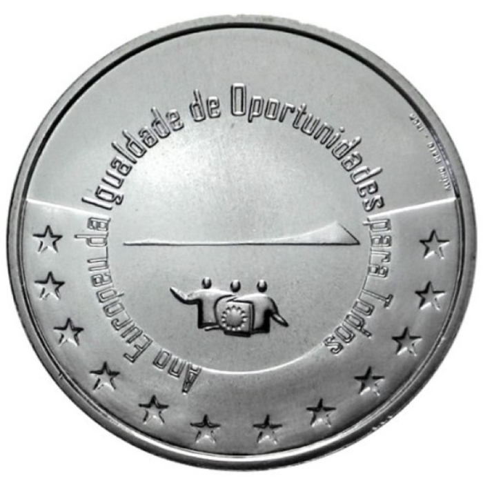 5€ 2007 Ano da Igualdade PRATA