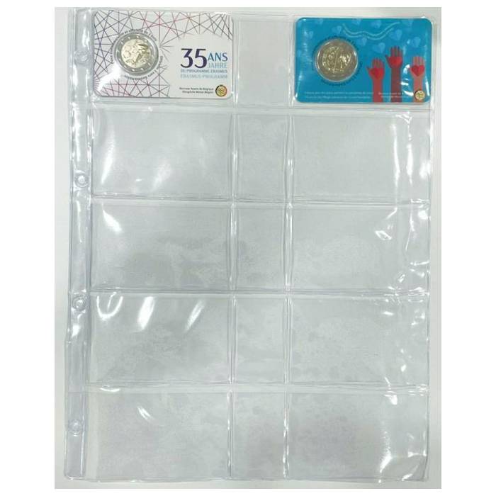 Folha A4 para 10 coincards