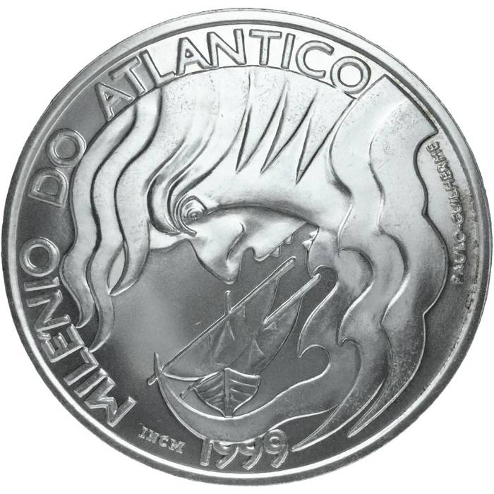 1000 Escudos Milénio do Atlântico 1998 PRATA