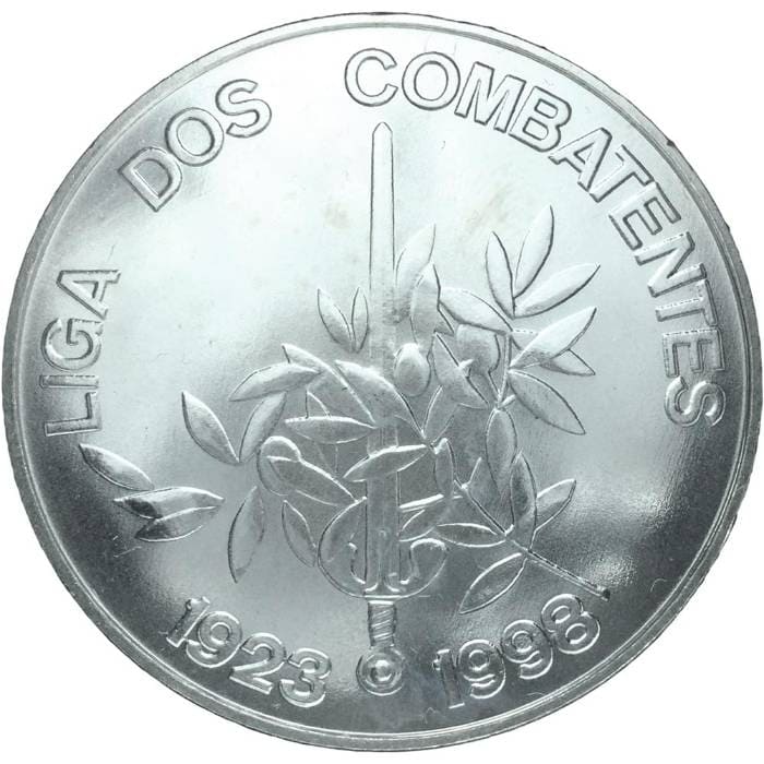 1000 Escudos Liga dos Combatentes 1998 PRATA