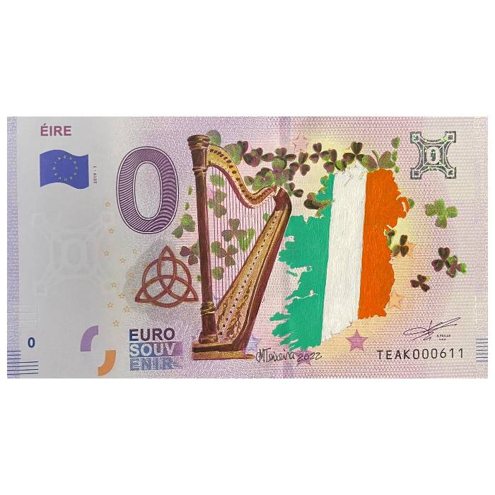 Irlanda: Éire 2019-1 (pintada por Manuel Teixeira)