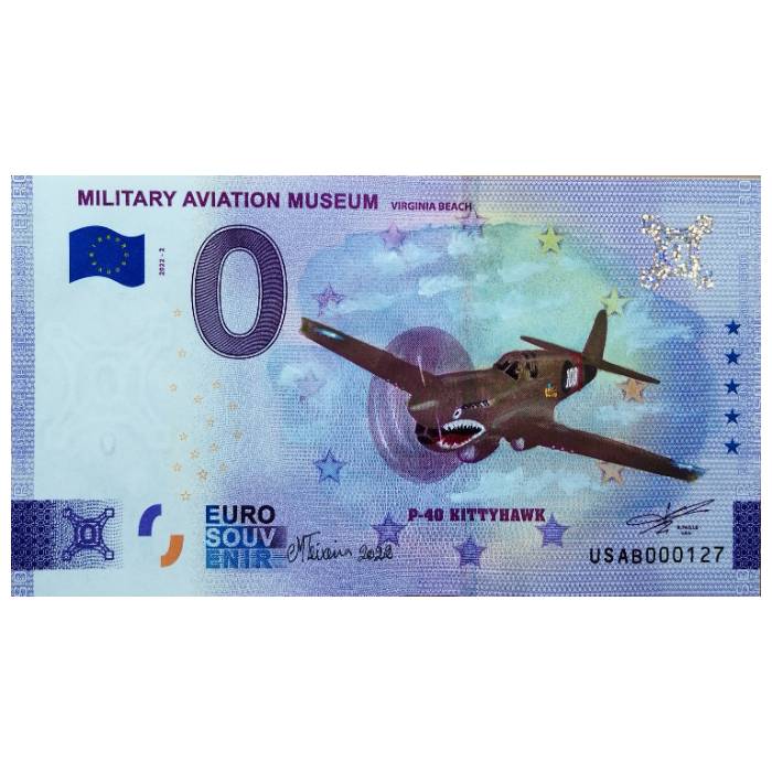 USA: Military Aviation Museum (P-40 Kittyhawk) (pintada por Manuel Teixeira)