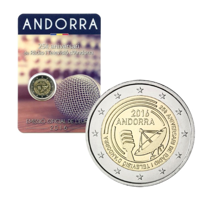 2016 Andorra 25. Aniversário da Rádio e Televisão de Andorra