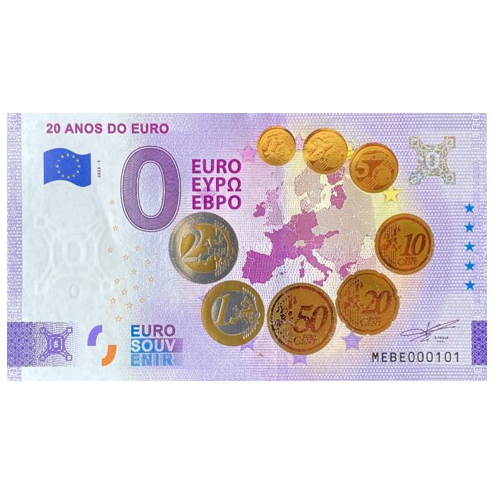 20 Anos do Euro MEBE 2022-1 GOLD