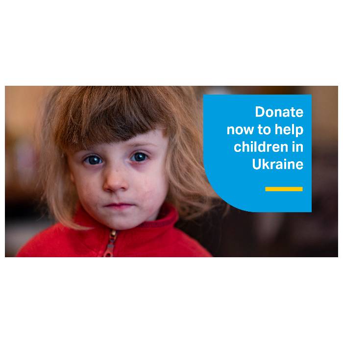 Ajude as crianças da Ucrânia UNICEF