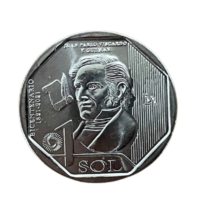 1 Sol Peru 2021 Hipólito Unanue