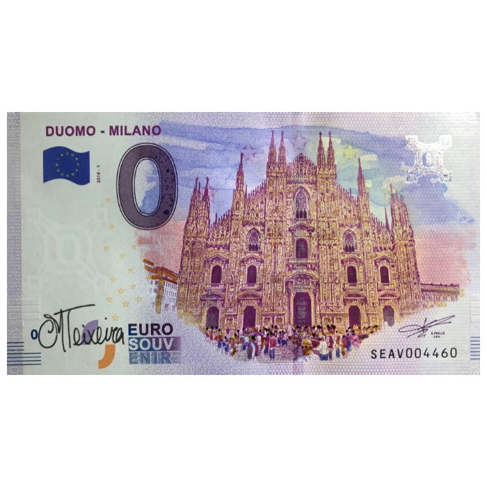 Itália: Duomo – Milano (pintada por Manuel Teixeira)