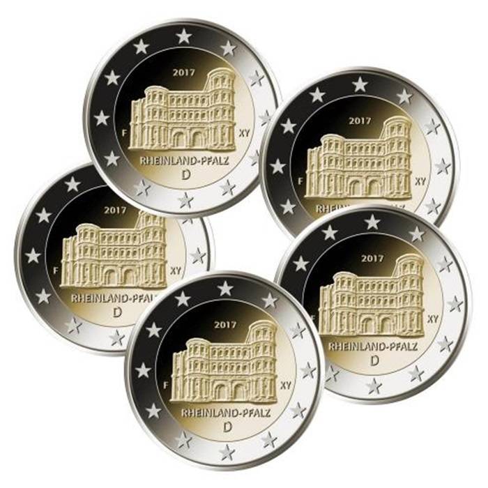 2017 Alemanha Rheinland - 5 letras (A,D,F,G,J)