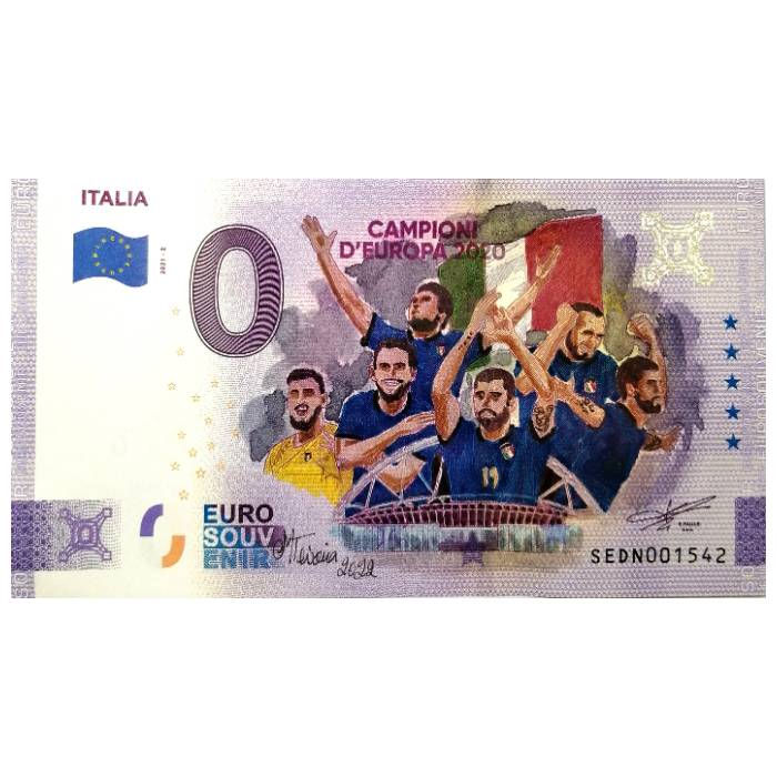 Itália: Italia Campioni d'Europa (pintada por Manuel Teixeira)