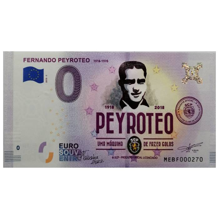 Fernando Peyroteo: 1918-1978 MEBF 2018-1 (pintada por Manuel Teixeira)