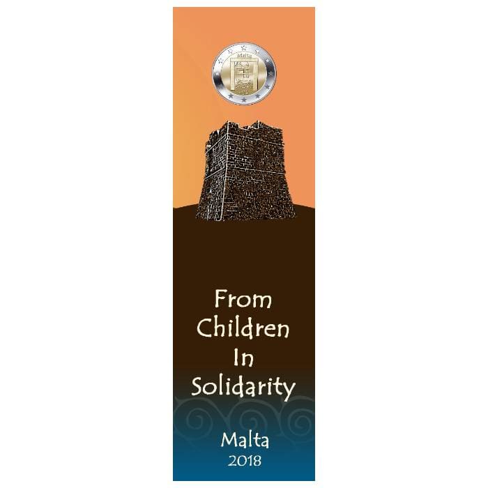 2018 Malta Património Cultural (mintmark Pessac) COINCARD