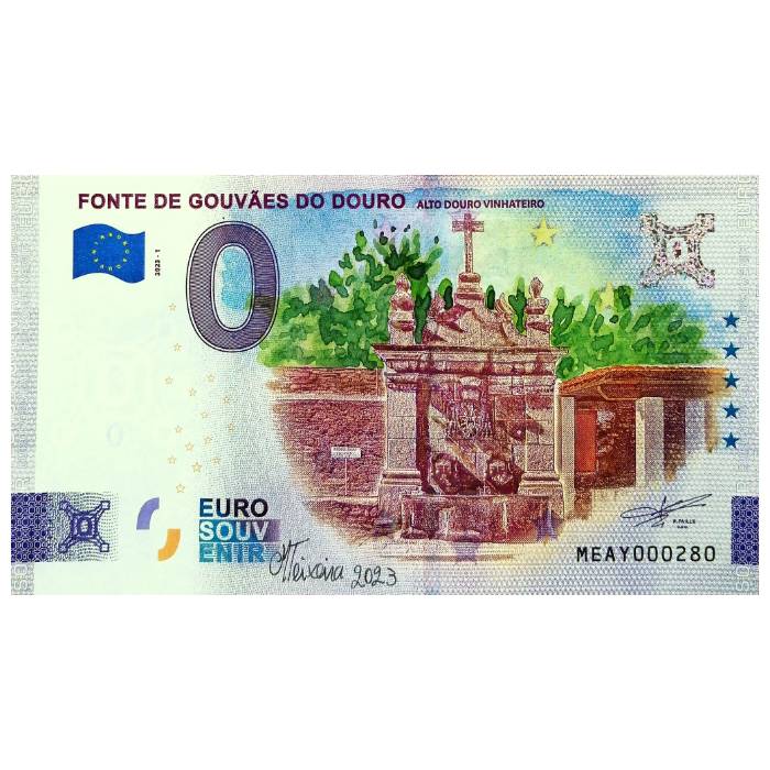 Fonte de Gouvães do Douro - Alto Douro Vinhateiro MEAY 2023-1 (pintada por Manuel Teixeira)