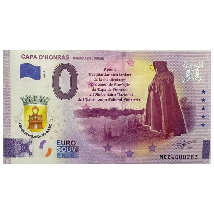 Capa d'Honras - Miranda de L Douro MECW 2023-2 (sobreimpressão brasão de Miranda do Douro)