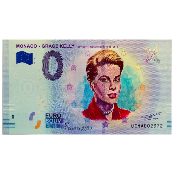 Mónaco: Grace Kelly (pintada por Manuel Teixeira)