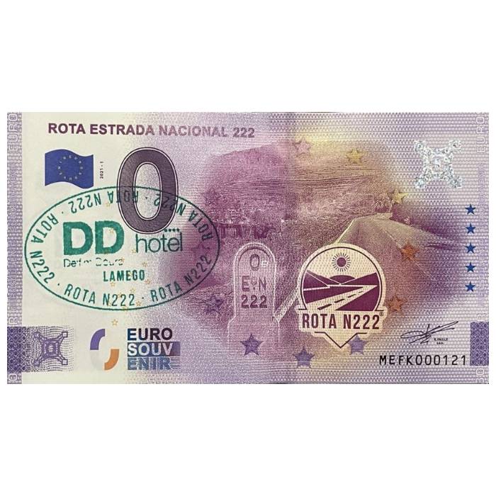Rota Estrada Nacional 222 MEFK 2021-1 (carimbo Rota N222 DD Hotel Lamego)