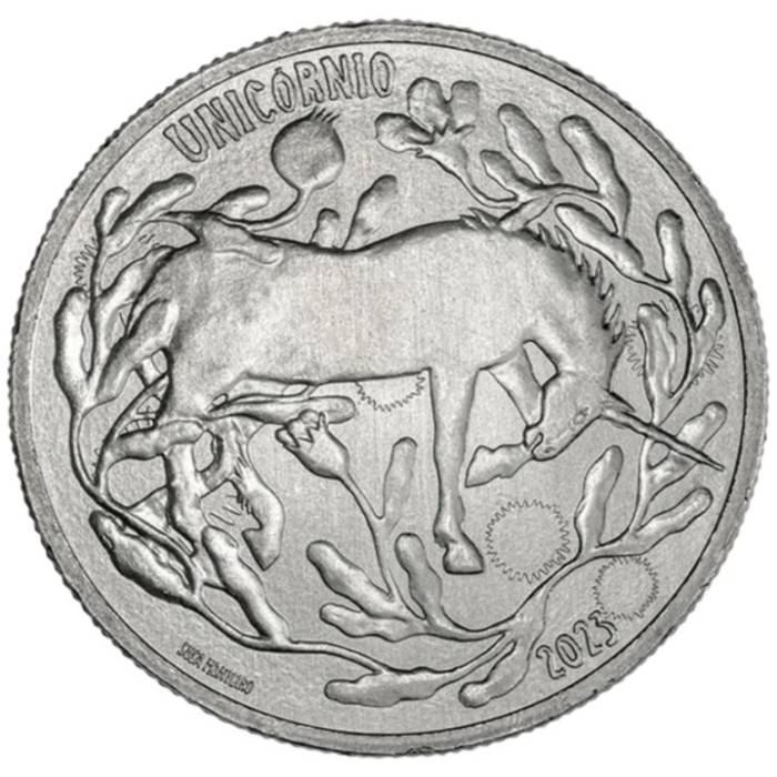 5€ 2023 Unicórnio