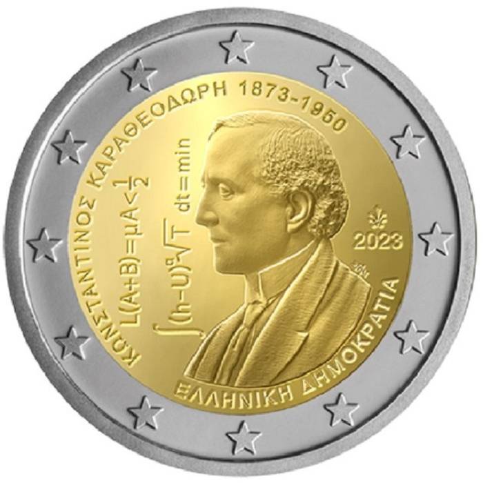 2023 Grécia 150 Anos Nascimento Constantin Caratheodory