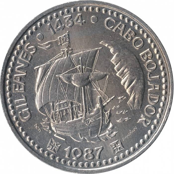 100 Escudos 1987 Gil Eanes Série I