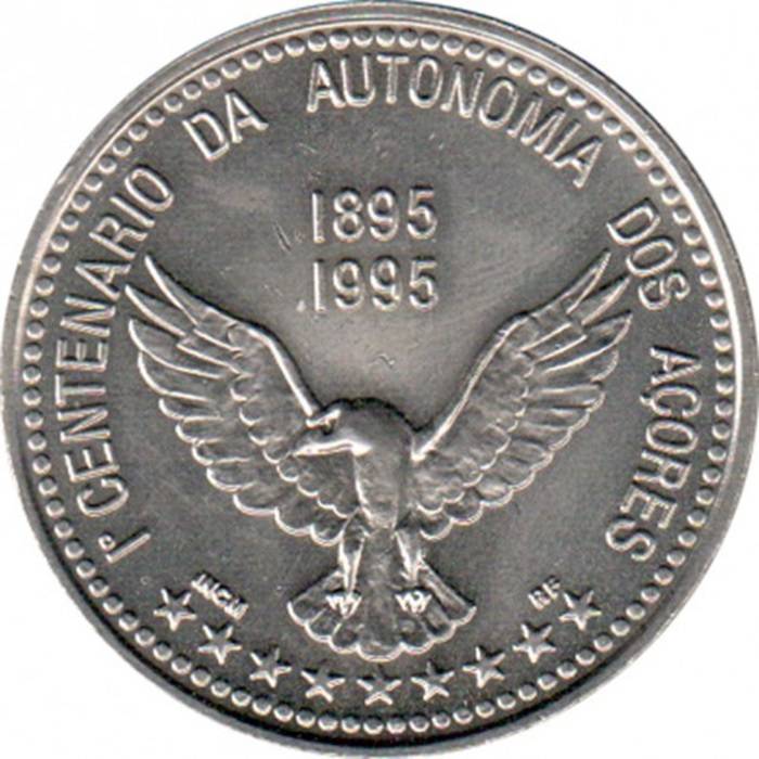 100 Escudos 1995 1. Centenário da Autonomia dos Açores