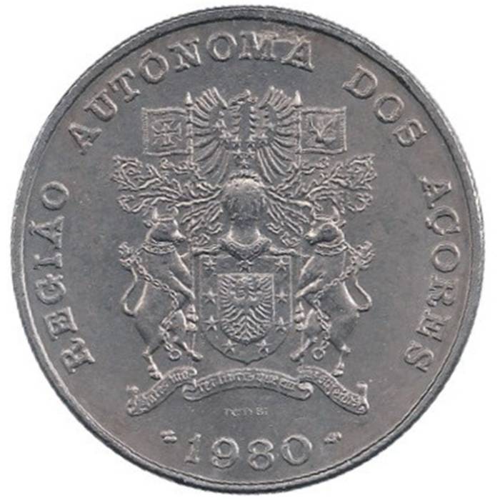 100 Escudos 1980 Região Autónoma dos Açores