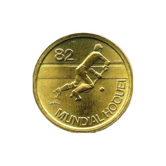 1 Escudo 1982 Mundial de Hóquei de 1982