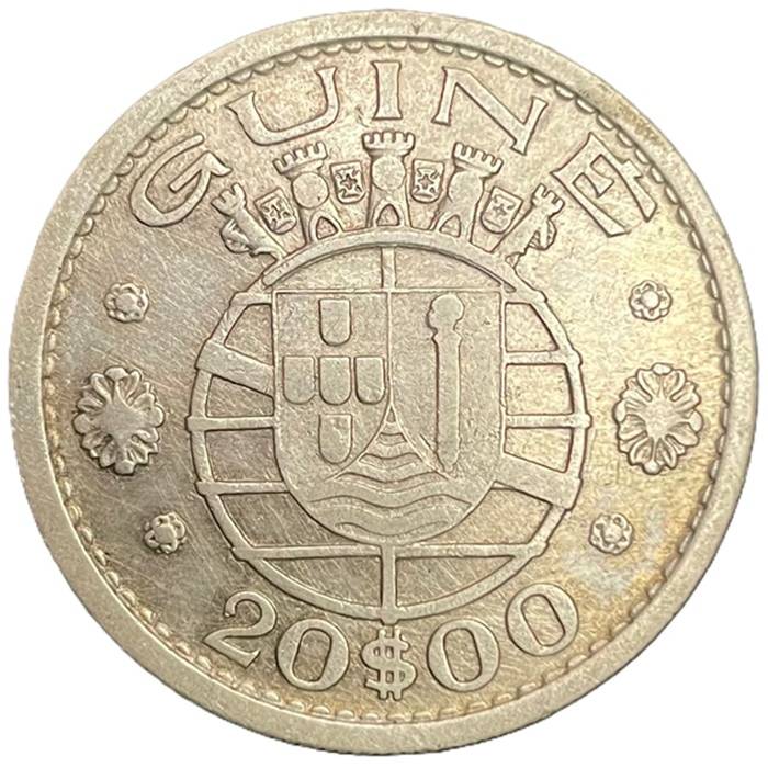 Guiné 1952 20 escudos MBC
