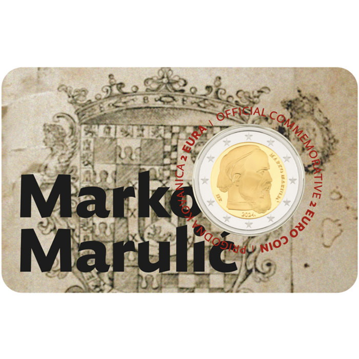 2024 Croácia Marko Marulic COINCARD 