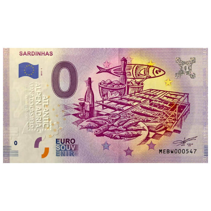 Sardinhas MEBW 2019-1 (selo branco Atlantic Alpen Adria)