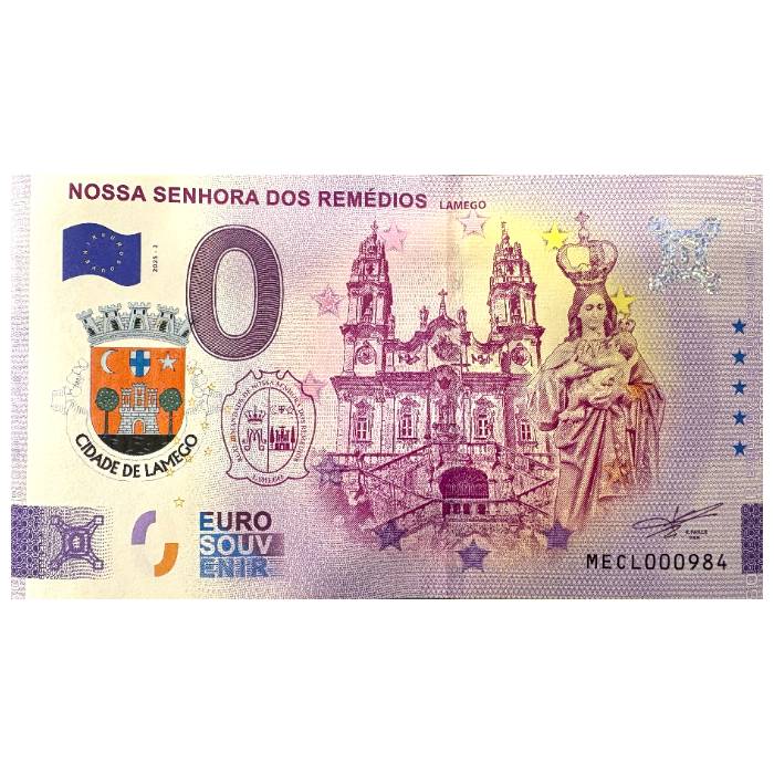 Nossa Senhora dos Remédios - Lamego MECL 2025-2 (sobreimpressão brasão de Lamego)