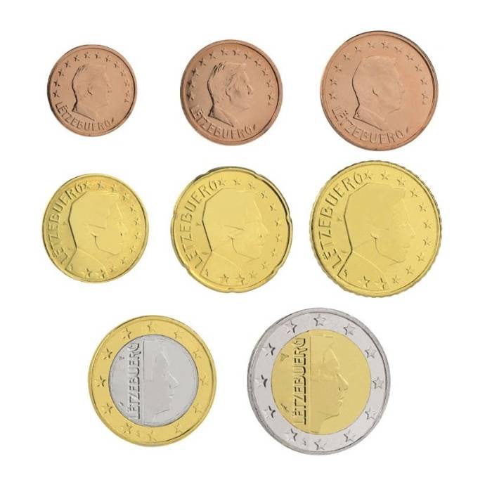 2025 Set Luxemburgo (8 moedas)