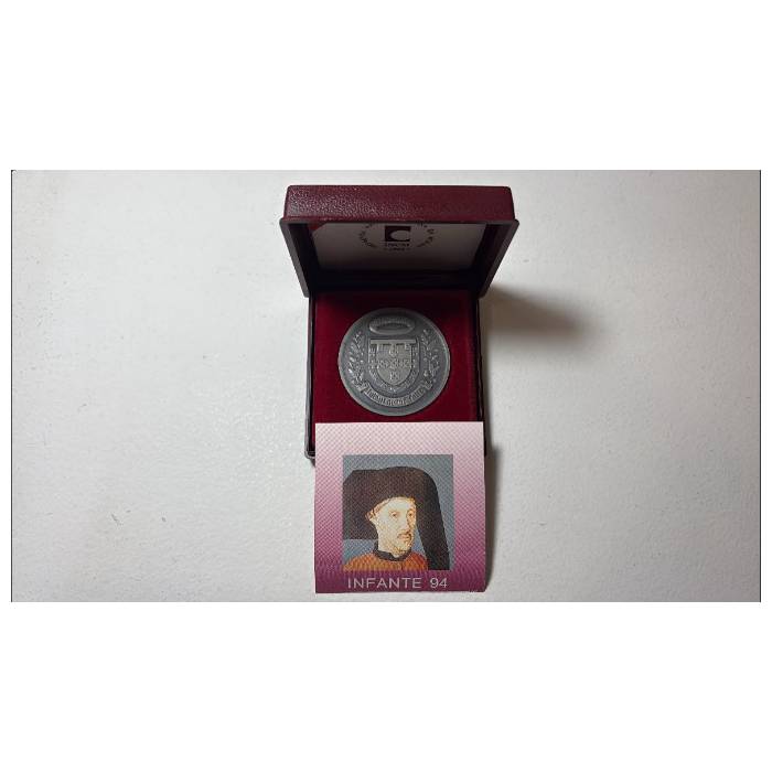 Medalha “Infante 94” – 6. Centenário do Infante D. Henrique PRATA
