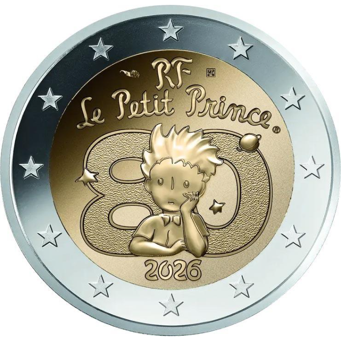 2026 França O Principezinho (coincard aleatória)