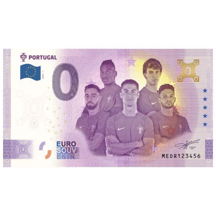 Portugal MEDR 2026-1 (HOLOGRAMA DOURADO)
