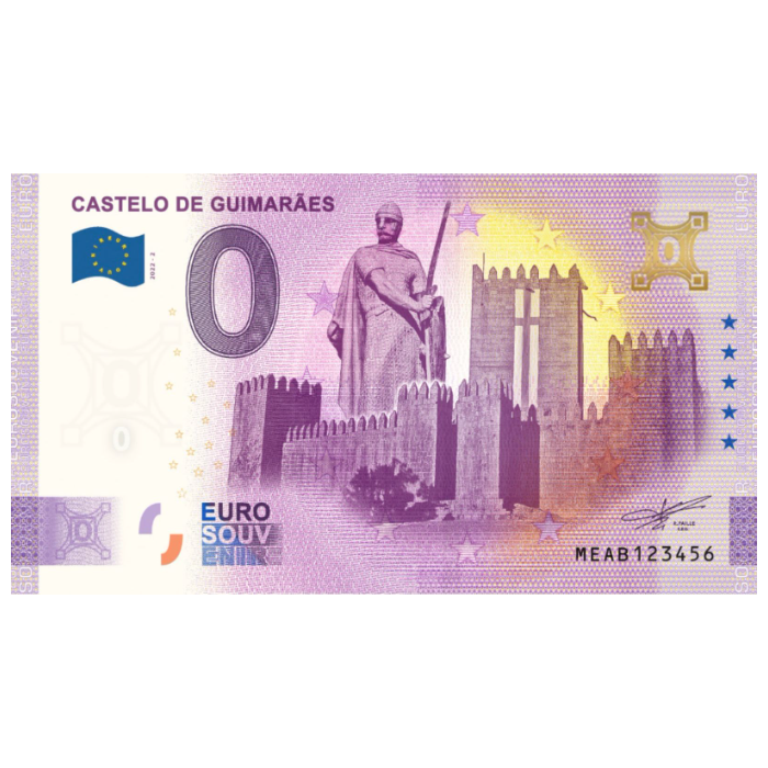 Castelo de Guimarães MEAB 2026-2 (HOLOGRAMA DOURADO)