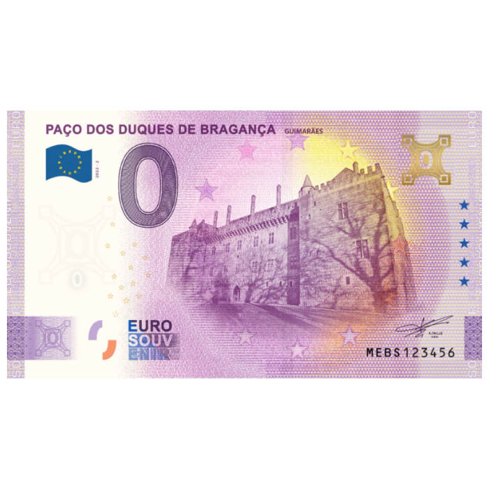 Paço dos Duques de Bragança MEBS 2026-2 (HOLOGRAMA DOURADO)