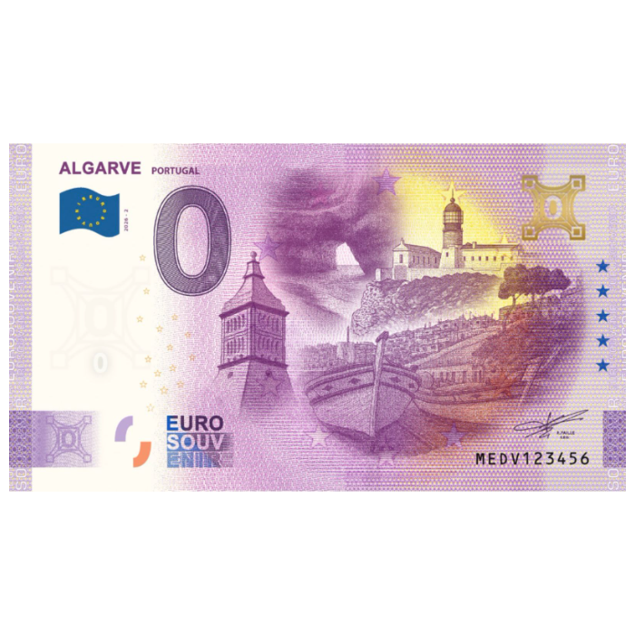 Algarve - Portugal MEDV 2026-1 (HOLOGRAMA DOURADO)
