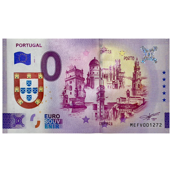 Portugal MEFV 2025-1 (sobreimpressão brasão Portugal)
