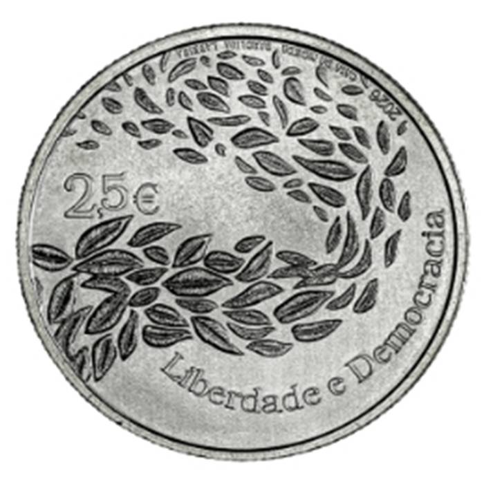 2,5&euro; 2026 50 Anos do 25 de Novembro 1976