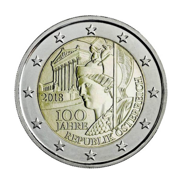 2018 Áustria 100º Aniversário da República Austríaca