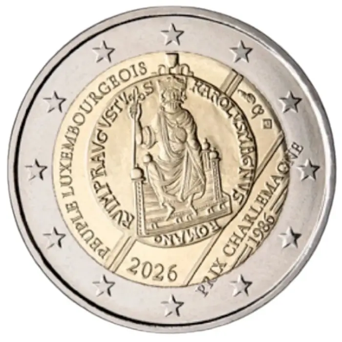 2026 Luxemburgo 40. Aniversário do Prémio Carlos Magno