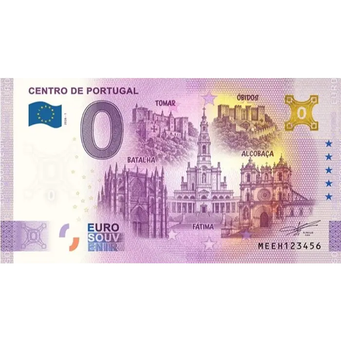 Centro de Portugal 2026-1 (HOLOGRAMA DOURADO)